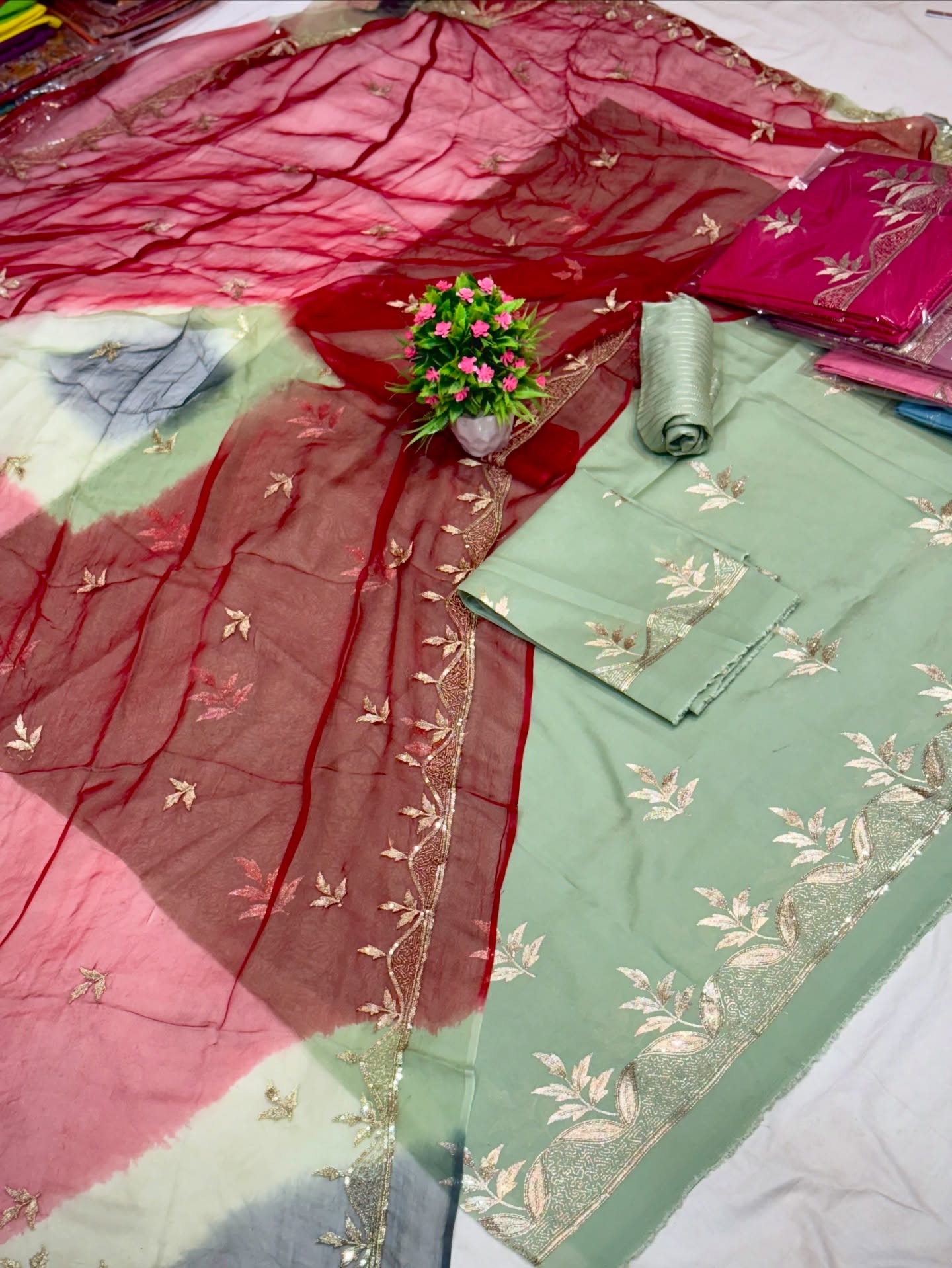 Signature Rajputi Poshak – Exclusive Designer Single-Piece Collection at Maa Santoshi Handloom, Barmer